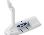 NEW 34 INCH BLADE WHITE NANO HOT MADE GHOST STYLE PUTTER GOLF CLUB RED GRIP - $48.95