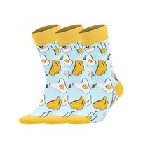 Colorful Casual Cotton Socks Funny and Cool Socks Unisex 3 Pairs - £9.34 GBP