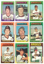 1975 Topps Angels Baseball singles U-Pick. - $1.24+
