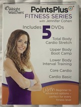 Weight Watchers Points Plus Fitness Series With Jennifer Cohen 5 DVD Workout Set - £10.83 GBP