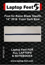 Laptop rubber strip for Razer Blade Stealth 2016 compatible set (1pc self adh. b - £9.59 GBP