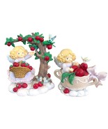 Kitschy Carlton Cards STARDUSTERS Little Blonde Girl Angel Apple Tree Fi... - £27.11 GBP