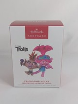 2022 Hallmark Ornament Trolls Friendship Rocks Poppy Dreamworks Keepsake - £8.78 GBP