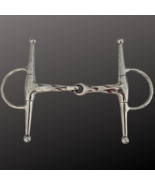 Slow Twist Full Cheek Horse English Bit 5&quot; Mouth Stainless Steel - $19.99