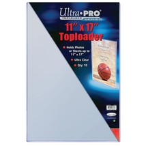 Ultra Pro 11&quot; X 17&quot; Toploader 10ct - £52.68 GBP