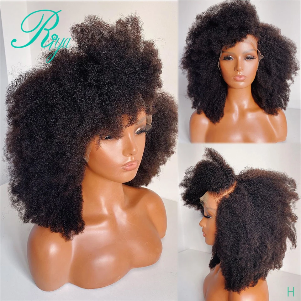 13x4 Lace Frontal Human Hair Wigs For Black Women Pre Plucked With Baby Hair - £64.88 GBP+