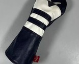 Callaway Golf Vintage Synthetic Leather Fairway Headcover Blue White - $11.87