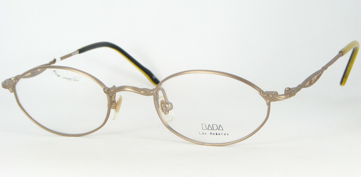 BADA Los Ángeles BG 437 66 BRN MARRÓN CLARO GAFAS MARCO 46-20-128mm - $86.11