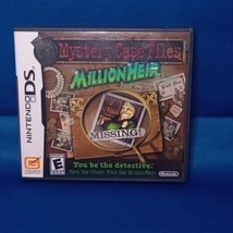 Mystery Case Files: MillionHeir (Nintendo DS, 2008) CIB - £9.58 GBP