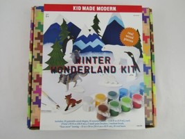 KID MADE MODERN Winter Wonderland Paint Kit NEW GA22 - £5.44 GBP