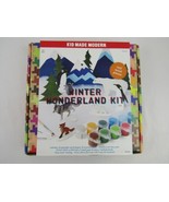 KID MADE MODERN Winter Wonderland Paint Kit NEW GA22 - £5.43 GBP