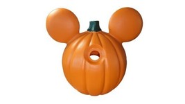Halloween Blow Mold Mickey Mouse Pumpkin Jack O Lantern- NO Bulb - £12.90 GBP