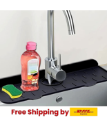 14&quot;x5&quot; Large Silicone Sponge Holder Kitchen Faucet Sink Drainer Soap Tra... - $896.17 MXN