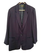 Ladie&#39;s Requirements Blazer (100% Polyester), Navy, Lined, Size 16, One ... - $686.47 MXN