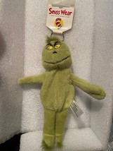 The Grinch Plush Keychain with Zipper for Small Storage 6.5&quot; *NEW w/Tag* b2 - $11.99