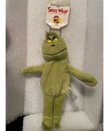 The Grinch Plush Keychain with Zipper for Small Storage 6.5&quot; *NEW w/Tag* b2 - $16.32 CAD