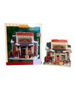 LEMAX Bean Happy Coffee Shop Lighted Porcelain Building Christmas Villag... - $51.43