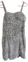 Madden NYC Black and White L Women&#39;s Strappy Short With Bra Insert Dress - $24.75