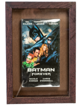 Custom Batman Forever VHS Shadowbox Oak | Basic | Home Theater Decor - £30.66 GBP