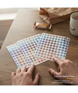 Number Stickers 1-100, 500 PCS Reflective Laser Self-Adhesive Small Roun... - $11.48 CAD