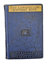 1881 The Longfellow Birthday Book Antique Hardcover - £33.18 GBP