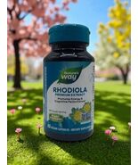 Nature&#39;s Way Rhodiola Energy 60 Vegan Capsules Exp 04/26 - €11,90 EUR