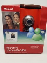 Microsoft Lifecam VX-3000 USB 2.0 Webcam New in Box - £12.55 GBP