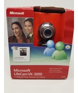 Microsoft Lifecam VX-3000 USB 2.0 Webcam New in Box - £12.71 GBP