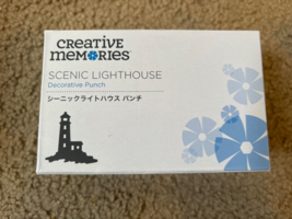 Creative Memories Scenic LIGHTHOUSE Decorative Punch NEW NIB Exclusive Limited - $60.42