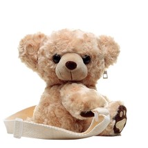 Cute Plush Teddy  Crossbody Bag Girl Kawaii Cusual  Shoulder Bags Fashion Women  - £22.95 GBP