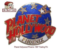 Planet Hollywood Phoenix 1997 Trading Pin - $9.95