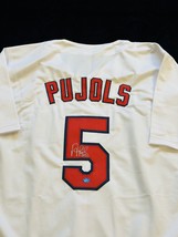 Albert Pujols Signed St. Louis Cardinals Baseball Jersey COA - £223.02 GBP