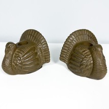 Pair Of Hallmark Thanksgiving Candle Holders NEW - $39.59