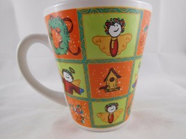 Christmas Angels  Bird House and Cardinal Coffee Mug Tea Cup Alco Indust... - $167.06 MXN