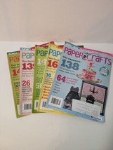 Paper Crafts Magazine LOT Of 5 - 2010/11 Paper Creations Holidays Cards Projects - £4.77 GBP