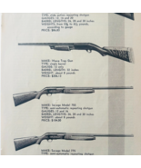 1950 Ithaca &amp; Savage Model Shotguns Advertisement Vintage Guns Firearms ... - €17,04 EUR