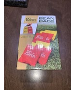 Go! Gater 8 Pieces 4&quot; Replacement Cornhole Bean Bags &amp; Storage Bag NEW NIB - $20.84 CAD