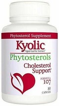 NEW Kyolic Aged Garlic Extract Phytosterols Cholesterol Support 80 Capsules - £15.42 GBP