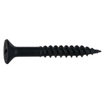 #10 x 1-1/4&quot; Black Phosphate Steel Phillips Flat Head TwinFast Wood Screws - $12.11