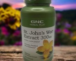 GNC Herbal Plus St. John&#39;s Wort Extract 300mg 200 Capsules, Exp 04/2025 - £18.67 GBP