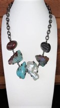 Vicki Orr Fossil and Turquoise Necklace - £1,558.74 GBP