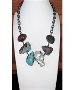 Vicki Orr Fossil and Turquoise Necklace - £1,554.14 GBP
