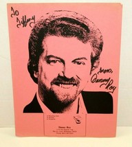 Vintage Danny Roy Signed Country Music Singer Headshot Promotional Flyer... - £7.86 GBP