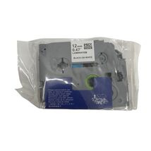 EZ Tape TZe-231 12mm 0.47 Laminated Label Tape Black on White - $9.20