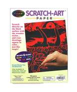 Melissa &amp; Doug Melissa &amp; Doug Scratch Art Paper Solid Color Assortment W... - £8.62 GBP