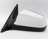 Left Driver Side White Door Mirror Power Heated Fits 2009-12 BMW 740i OE... - £215.81 GBP