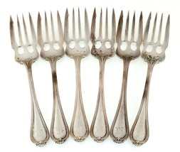 Towle Argento Paul Revere Set Di 6 Sterling, Piccolo Vecchio Stile Insalata Fork - £222.12 GBP