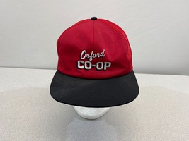 Orford Co-op Trucker Hat Men&#39;s Vintage Adjustable Snapback Red Cap - $7.92