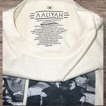 RARE Women AALIYAH Light Yellow T-Shirt Sz Medium M Ripple Junction Tee image 2