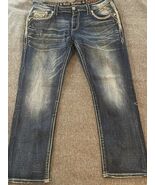 Mens Rock Revival Jeans &quot;Amoux&quot; Straight 38x28 - €119,51 EUR